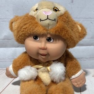 Cabbage Patch Kids Monkey Snugglie Plush Xavier Roberts 2008 25th Anniversary
